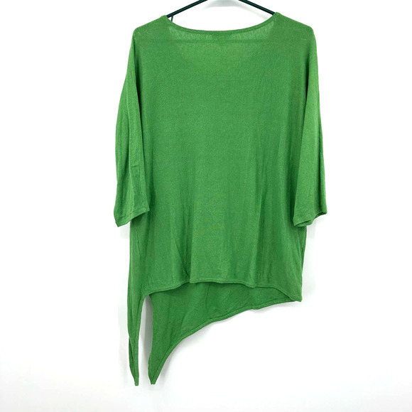 J Jill size small linen blend green top‎ - Picture 2 of 6